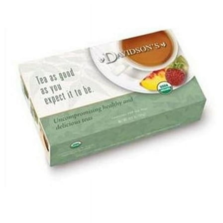 Davidsons Organics 209 Early Grey Green Tea - Box of 100