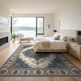 thumbnail image 3 of ODIKA Front Door Distressed Symmetrical Subtle Painterly Details Bedside Low Profile Flatwoven for Great Room, Indoor Open Concept, Large Living, 3 of 7