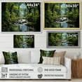 thumbnail image 4 of Designart "Exploring Uganda s Impenetrable Jungle in Bwindi I" Landscapes Floater Framed Wall Art Living Room, 4 of 7