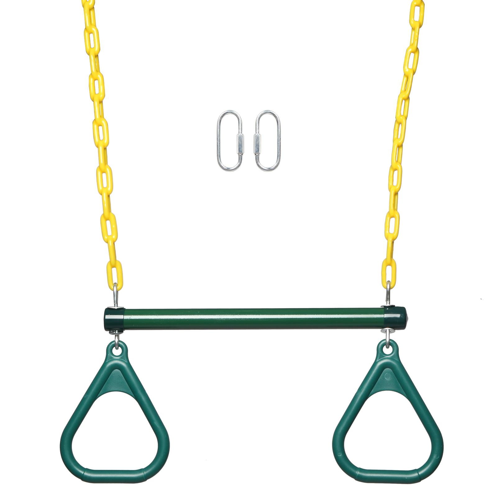 Details about   Heavy Duty Swing Seat Swing Set Accessories with Coated Rust-Proof Chain for kid 