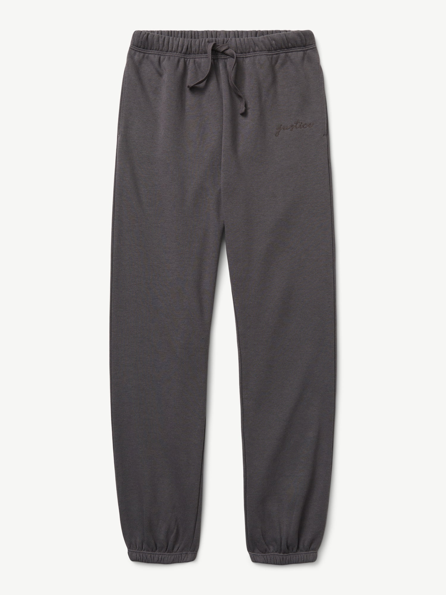 Justice Girls Basic Fleece Jogger, Sizes XS-XLP