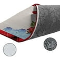 thumbnail image 5 of Kitchen Rug Mat Christmas Trees Red Truck, Set of 2, Anti-Fatigue Non-Skid Washable Kitchen Runner Rugs, Red Green Buffalo Plaid Soft Comfort Rug for Kitchen, Floor Home, Front of Sink, Laundry, 5 of 5