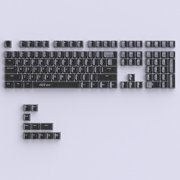Only Keycap, Backlit Crystal Translucents Keycap 132Pcs MDAs Profile Thicken Keycaps for 61/62/68/71/81/84/