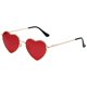 thumbnail image 1 of Polarized Heart Shape Sunglasses For Women Anti-glare Driving Glasses For WomenRed, 1 of 5