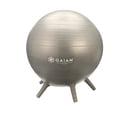 thumbnail image 3 of Gaiam Kids Stay-N-Play Balance Ball, Grey, 52cm, 3 of 5