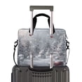 thumbnail image 2 of 16" Laptop Briefcase for Work Travel Laptop Shoulder Bag Carrying Handbag Laptop Case Snowy Winter Landscape, 2 of 8