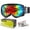 VLT 14%, variant on OutdoorMaster Kids Ski Goggles, Color Pattern - Grey Lens Gold 13%