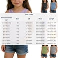 thumbnail image 3 of Cethrio Girls Tank Tops, School Sleeveless Knitted Crew Neck Summer Tops Kids Tees Blue Size 5-6 T, 3 of 7