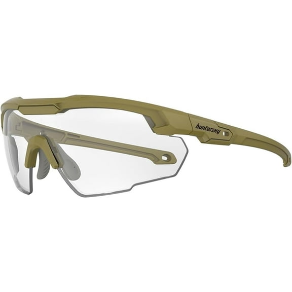 HTS HUNTERSKY Ballistic Tactical Safety Glasses ANSI Z87 UV400 Protective Eyewear
