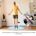 thumbnail image 4 of 2PCS Jump Rope Mat - Shock Absorbing Exercise Mat for Indoor/Outdoor Workouts, Protects Floors & Extends Rope Life, Ideal for Home Gym & Cardio Training, 4 of 6