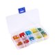 thumbnail image 2 of 50 Uds Mini fusible estándar para automóvil surtido 5A 10A 15A 20A 30A Fusible de cuchilla para automóvil con Clip Mini fusible estándar para automóvil ANGGREK Otros, 2 of 8