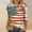 A1000_Multicolor, variant on Vetsdori July 4th T Shirts for Women Summer American Flag Pullover Plus Size 3/4 Sleeve Red White and Blue Graphic,Casual Independence Day Ladies Tops Crew Neck