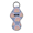 Blue/Grey, variant on Rainbow Burst Lip Balm Holder
