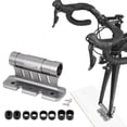 thumbnail image 6 of funtasica Bikes Block Fork Mount Carrier with Screws Quick Release Bike Holder Bike Car Roof Mount Rack for Truck Bed Cross Bar Titanium, 6 of 8
