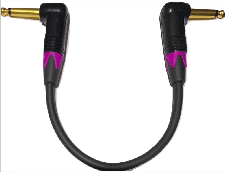6 X Mogami 2524 -12 Inch-Guitar Bass Effects,Patch Cable|NP2RX-B Neutrik Violet