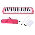 thumbnail image 1 of 32 Key Melodica for Beginners, Music Education Instrument, Pink, 1 of 2