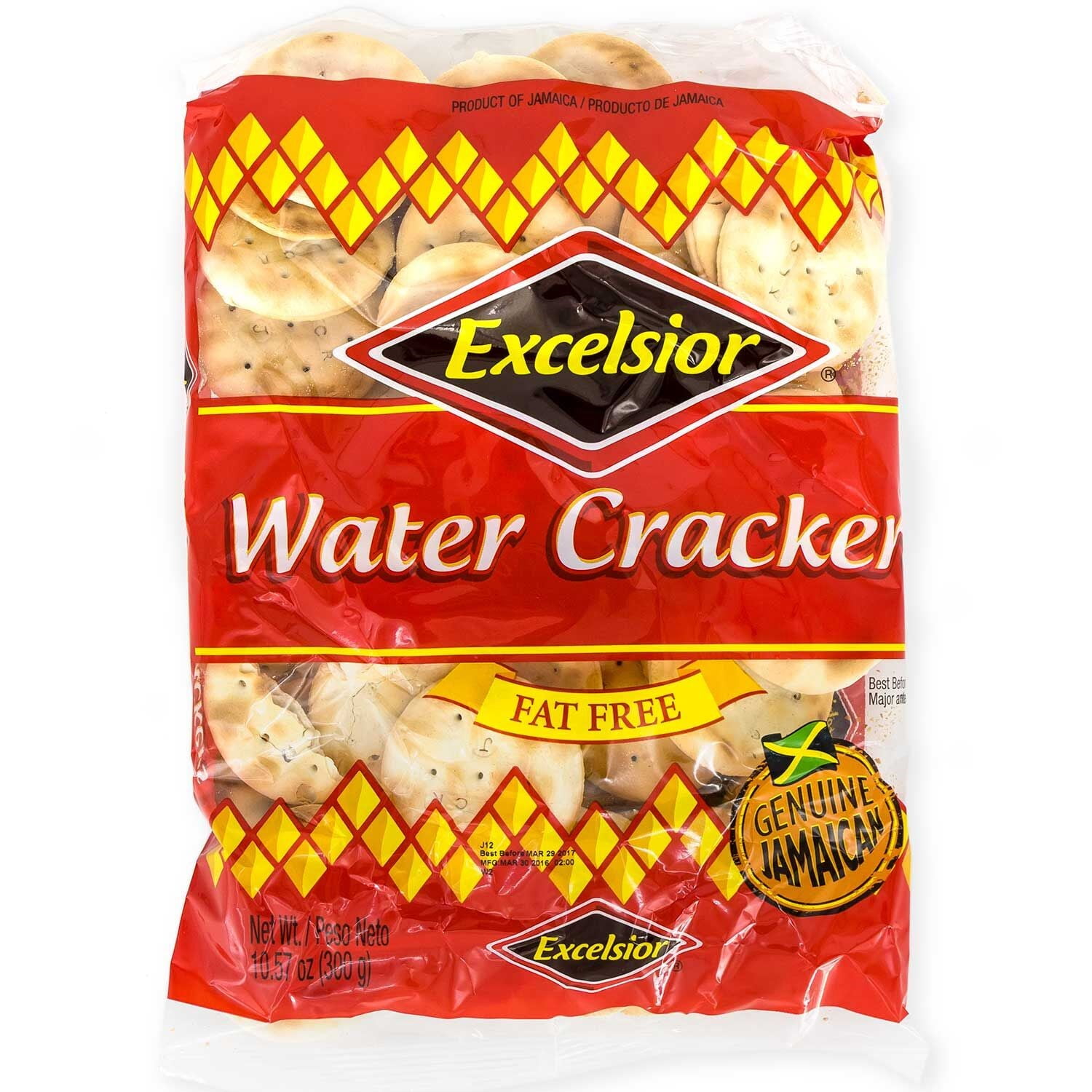 Excelsior Fat Free Water Crackers, 10.57 Oz