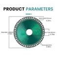 thumbnail image 2 of Indestructible Cutting Disc for Angle Grinder (5 Pcs), 2 of 5