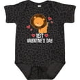 thumbnail image 3 of Inktastic First Valentines Day Baby Boy Lion Boys Baby Bodysuit, 3 of 5