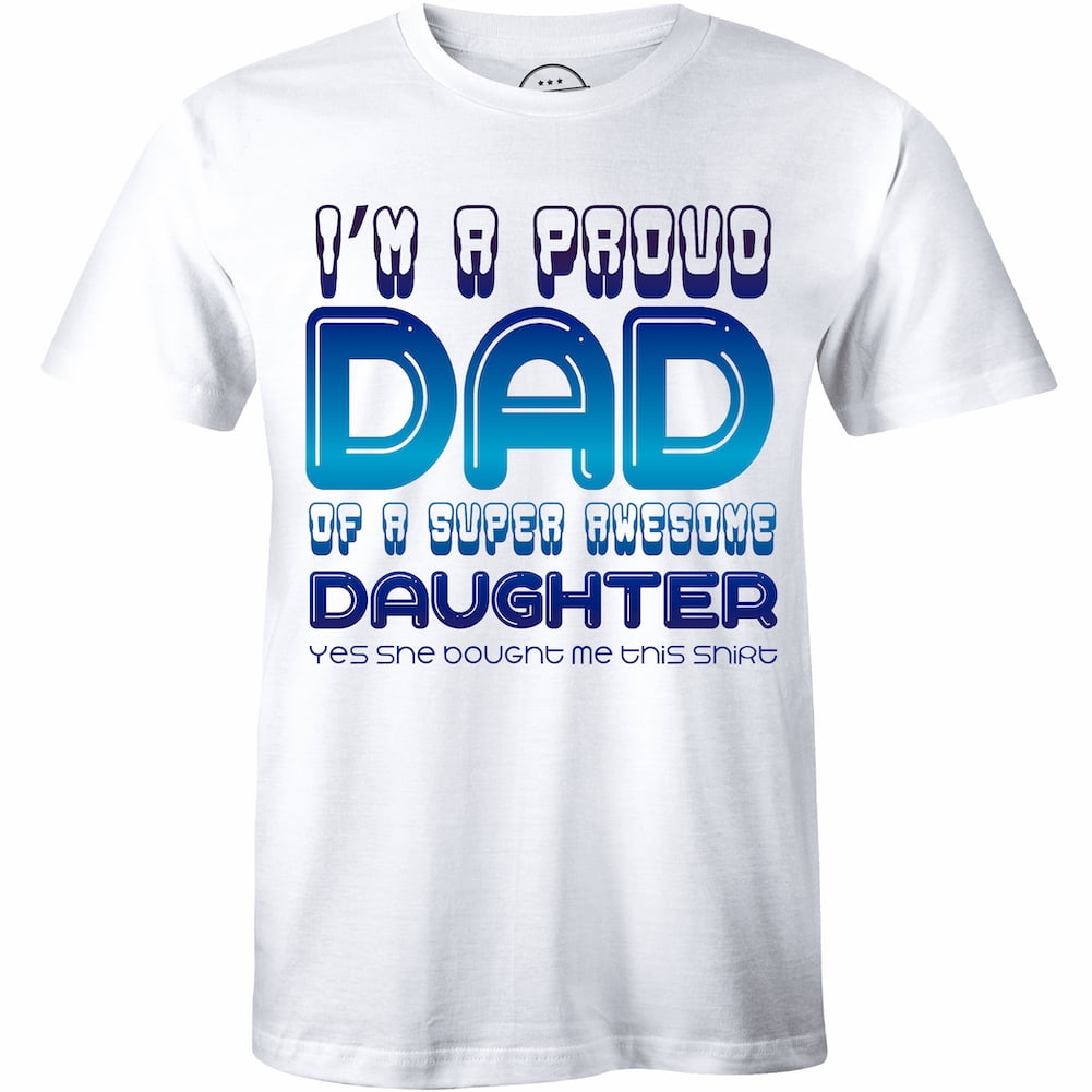 Awesome like my dad| Fathers Day Shirt Gift To dad from daughter Awesome Like My Daughter Funny Shirt For Men