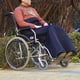 thumbnail image 2 of Qarigey Funda acogedora para la parte inferior del cuerpo a prueba de viento para usuarios de sillas de ruedas, cubre las piernas con ajuste masajeadores Como se muestra, 2 of 6