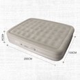 thumbnail image 6 of Rlietter Air Mattress with Detachable Built-in Pump, Double Person Air Bed with 2 Pillows, Inflatable Mattress for Camping, Guests & Home, Heightened Comfort Blow up Airbed, 6 of 8