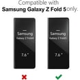 thumbnail image 2 of for Samsung Galaxy Z Fold 5 Phone Case Liquid Silicone, Cute Thin Slim Soft Rubber TPU Plain Smooth Gel Cover for Women Girl Aesthetic, Matte Solid Protective & Shockproof, Dark Forest Green, 2 of 14