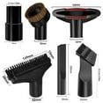 thumbnail image 5 of 6Pcs/set Vacuum Cleaner Attachment 32mm 35mm Vacuum Accessories Universal Vacuum Cleaner Brush Crevice Attachment, 5 of 8