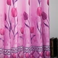 thumbnail image 6 of Wovilon 1 Pc Tulle Door Window Curtain Drape Panel Sheer Scarf Valances, 6 of 8