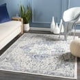 thumbnail image 2 of Mark&Day Area Rugs, 3x10 Smilde Traditional Aqua Runner Area Rug (2'7" x 10'2"), 2 of 7