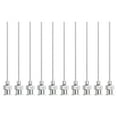 thumbnail image 1 of Uxcell 10 Pcs 19G 2 Inch Blunt Tip Dispensing Needle with Lure Lock for Refilling Liquid Inks Adhesives, 1 of 5