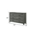 thumbnail image 5 of JERFIT 5-Piece Full Bedroom Set in Gray, Modern Wood Bed Frame with Dresser, Chest, Nightstand & Mirror, 5 of 10