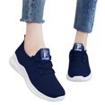 thumbnail image 6 of AUDeals Womens Slip On Shoes Ultra Lightweight Breathable Walking Shoes Non Slip Athletic Running Fashion Workout Gym Sneakers (Dark Blue, 7), 6 of 8