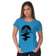 thumbnail image 3 of Bleeding Mountain Symbolic Spirit Womens Slim Fit Graphic Tee Brisco Brands M, 3 of 5
