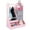 pink, variant on BouPower Clothing Rack,Dress Up Storage,Dress Up Rack,Costume Wardrobe with Mirror,Clothing Rack,Open Shelves,Storage Bins & Hooks,Bedroom Decor