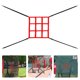 thumbnail image 5 of Red Práctica Béisbol Objetivo Zona Ataque Ajustable para Batear(9 Grids), 5 of 9