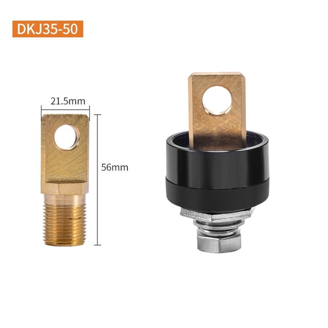 Single Plate European Rear Plate Fast Connector Socket Dkj10-25 35-50 Welding