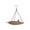 A, variant on YIKA Outdoor Two And One Suspended Waterproof Metal Feeders Garden Feeders And Feeders Bird Feeders Outdoor