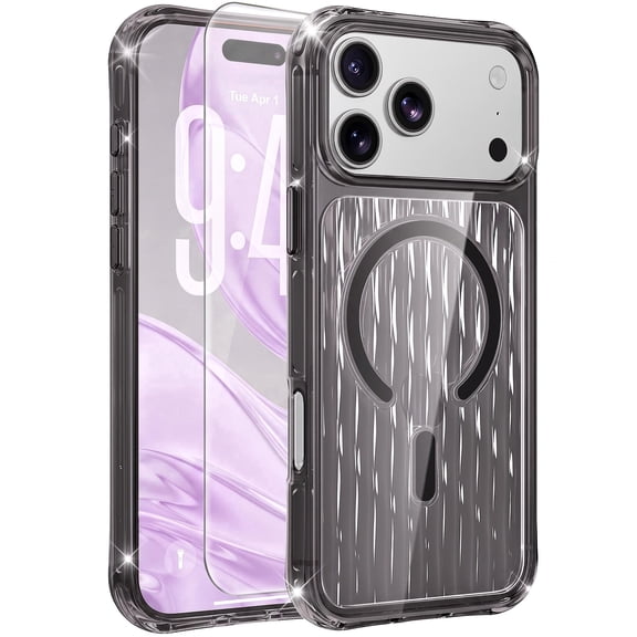 Kimify Magnetic Phone Case For iPhone 17 Pro Max / iPhone 18 Pro Max, Gift Box Pack with Tempered Glass Screen Protector