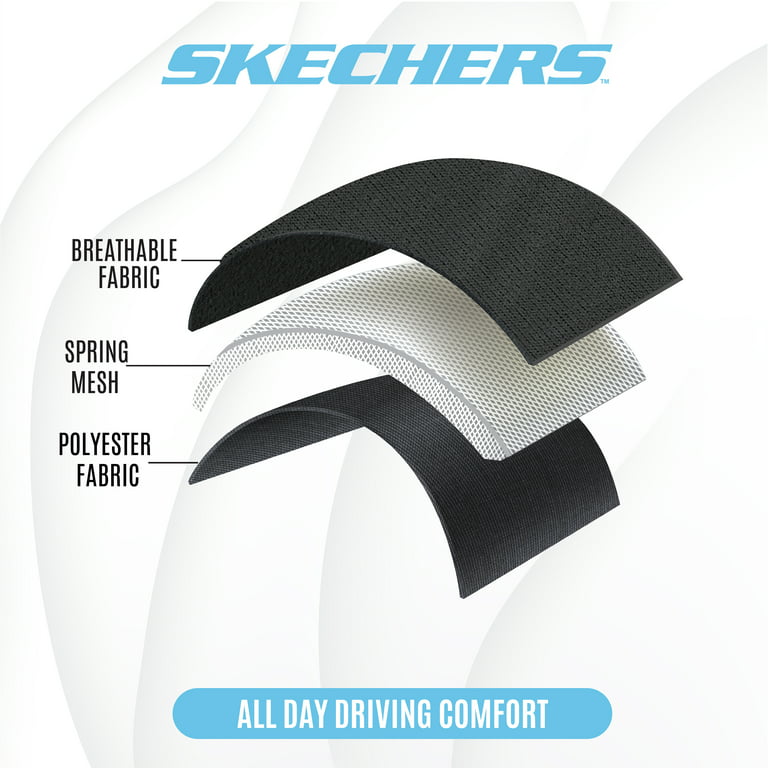 Skechers 22WMSK06 Seat Cushion, Skech-Knit Memory Foam Seat Pad Universal  Fit for Most Cars, Chairs