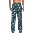thumbnail image 2 of CROPD Pajama Pants Men Sleepwear Lounge Pants Pjs Bottoms with Pockets, 2 of 7