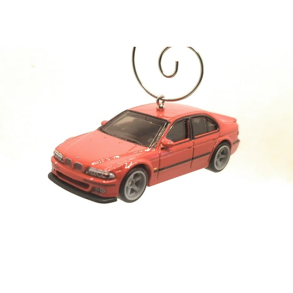 Christmas Ornament for 2001 BMW M5 Red