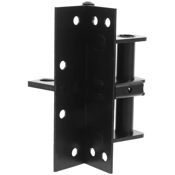 Homoyoyo Spring Door Hinge Black Manganese Steel 1 Set