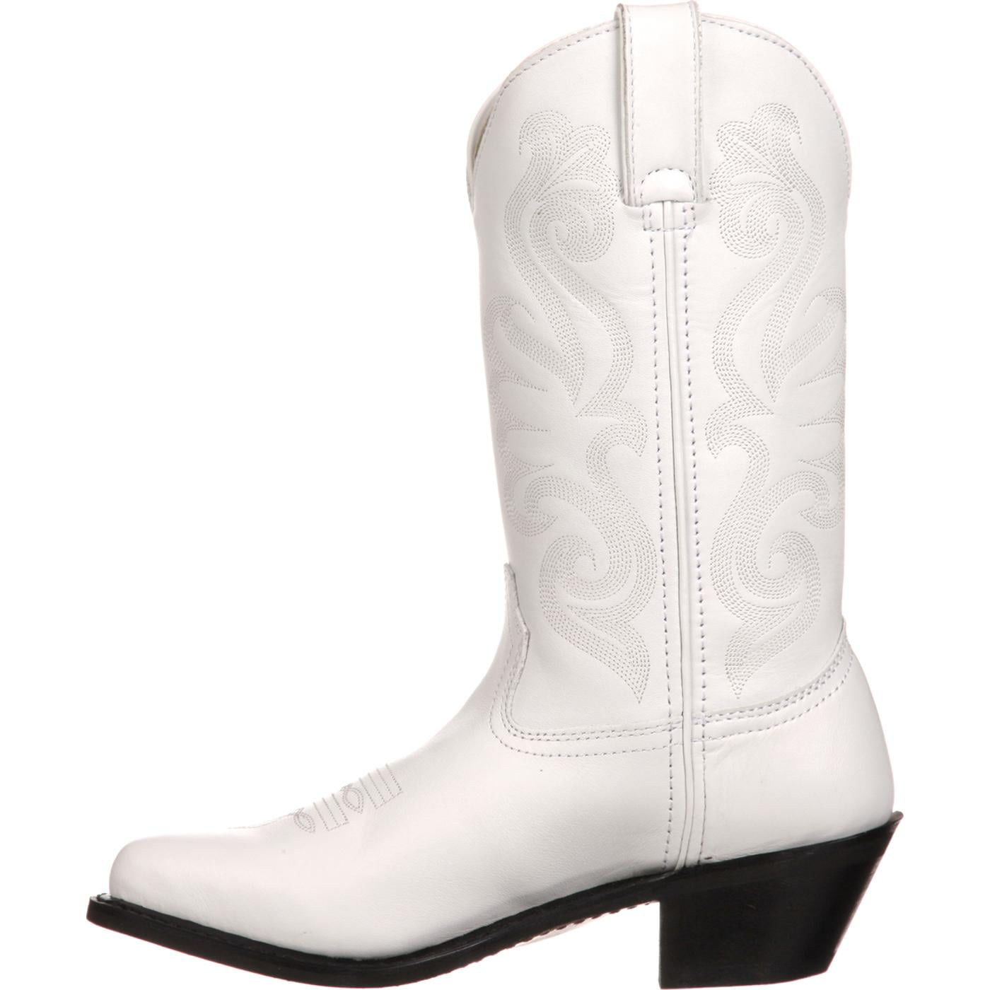 white durango boots