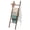 Brown, variant on Blanket Ladder for The Living Room and Bedroom, 6-Tier Wall Leaning Rustic Decorative Farmhouse Blanket Rack, Quilt Rack, Ladder Shelf, Easy Assembly, White Wash