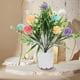 thumbnail image 4 of Ramo Artificial vívido, modelo de bonsái, simulación de planta en maceta, decoración, diseño de fiesta de boda, bonsái de flores, 4 of 5
