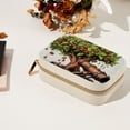 thumbnail image 7 of Coconut Jujube Tree Velvet Portable Travel Organizer with Removable Compartment - Gift, Jewelry Boxes, Necklace, and Jewelry Organizer, 7 of 7