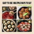 thumbnail image 3 of 2Pcs Meatballs Maker Tool Kitchen meatball mold，3/4 Meatballs at 1 Time Fast And Efficient Control of Meatball Size, 3 of 8