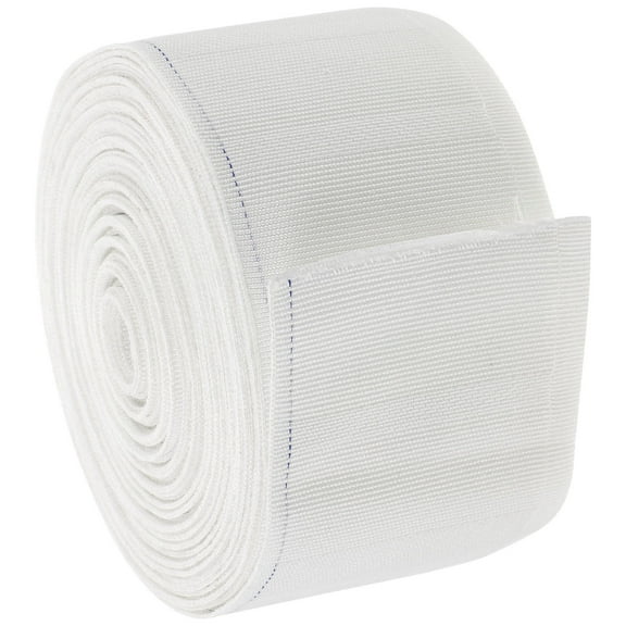 OUNONA White Curtain Drapery Tape Easy to Use for Roman Rod and Shower Curtains