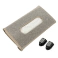 thumbnail image 2 of Sun Visor Tissue Holder Car Mounted Paper Towel Access Beige Rectangular 23.2X12.8cm 1Pcs, 2 of 3